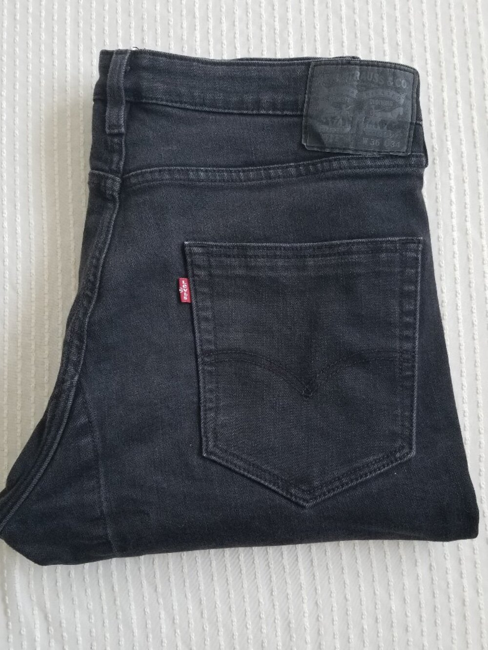 Levi’s 511 Black Denim Jeans 36x34